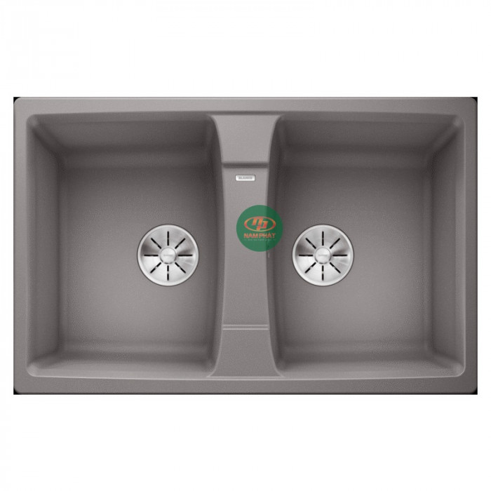 CHẬU RỬA BÁT BLANCO LEXA 8 ALU METALLIC