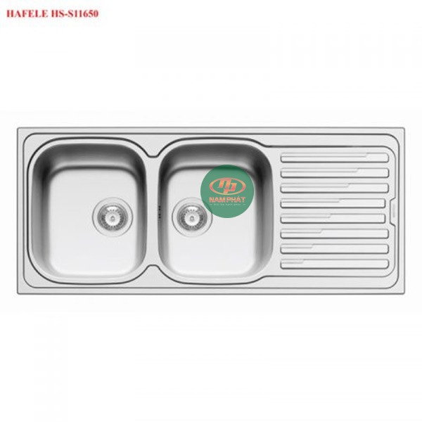 CHẬU INOX HAFELE CLAUDIUS HS-SDD11650 565.86.281