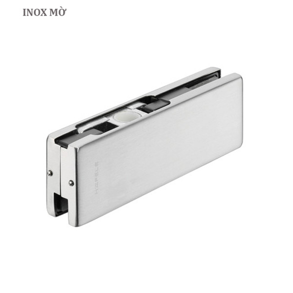 Kẹp kính trên Hafele Inox mờ 981.00.010