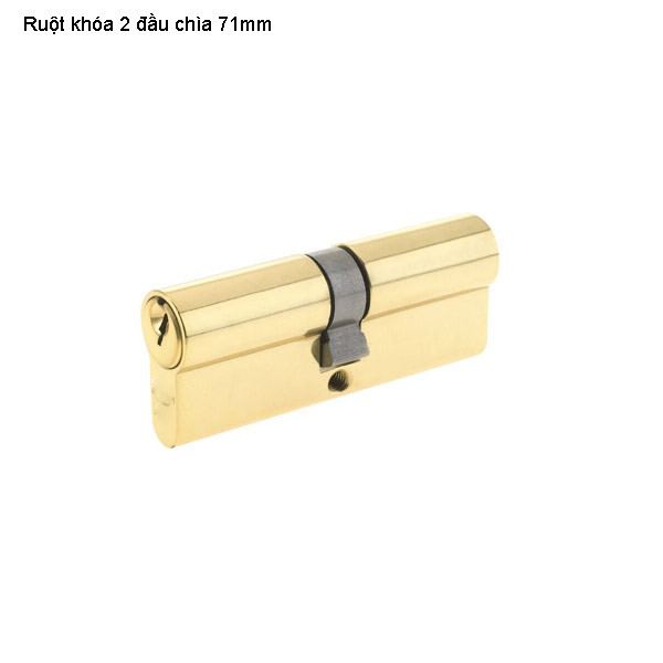 RUỘT KHÓA 2 ĐẦU CHÌA 71MM HAFELE 916.00.063