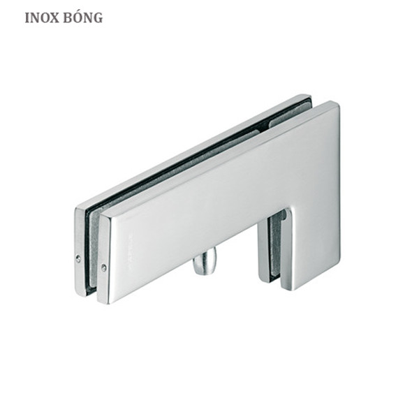 Kẹp kính chữ L inox bóng Hafele 981.00.031