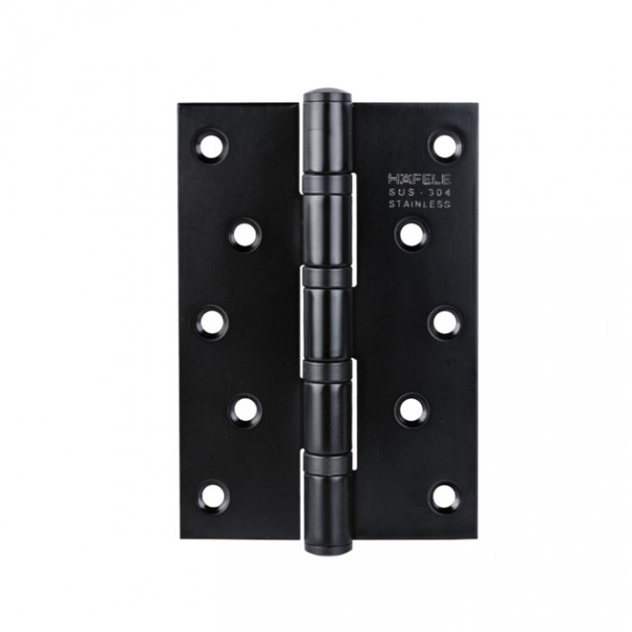 Bản lề lá 4BB 127x89x3mm Hafele Đen 926.20.053