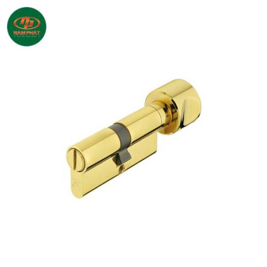 Ruột Khóa Cửa Phòng WC 65mm Hafele màu đồng bóng 916.96.688