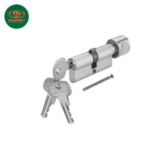Ruột khóa Hafele 1 đầu chìa, 1 đầu vặn 65mm 916.96.311