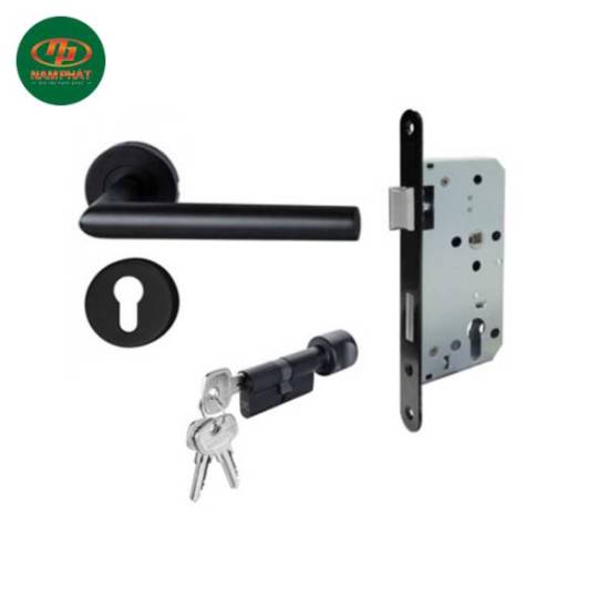 Tay nắm gạt Hafele màu đen 903.78.162