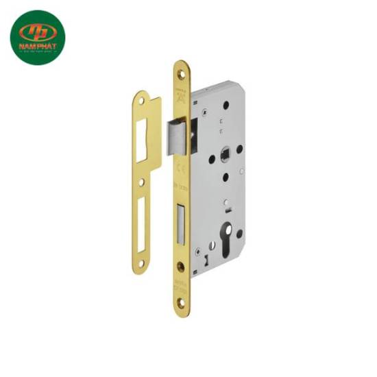 Thân khóa Häfele E5572A Đồng bóng 911.02.154