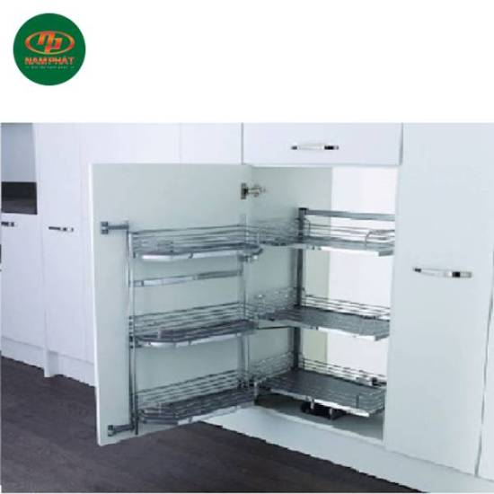 Bộ kệ đựng thực phẩm 3 tầng 600 KESSEBOHMER 545.94.650