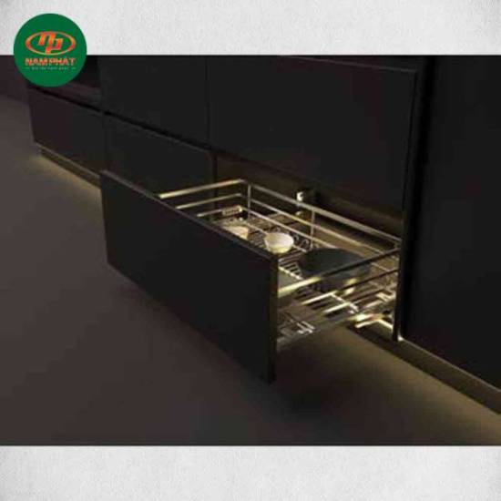 Rổ kéo để xoong nồi Cucina 600mm Inox 304 549.08.024